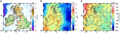 Integrating Gravity and Surface Elevation With Magnetic Data: Mapping the Curie Temperature Beneath the British Isles and Surrounding Areas